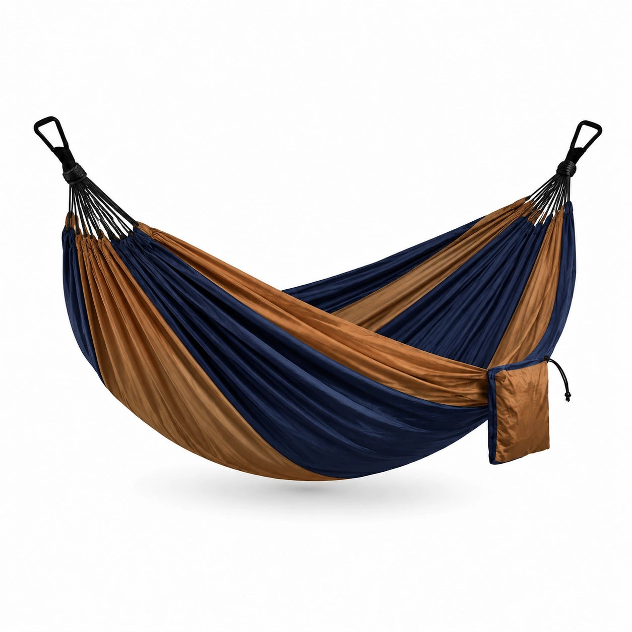 Amaca in Nylon Bicolore Blu e Marrone